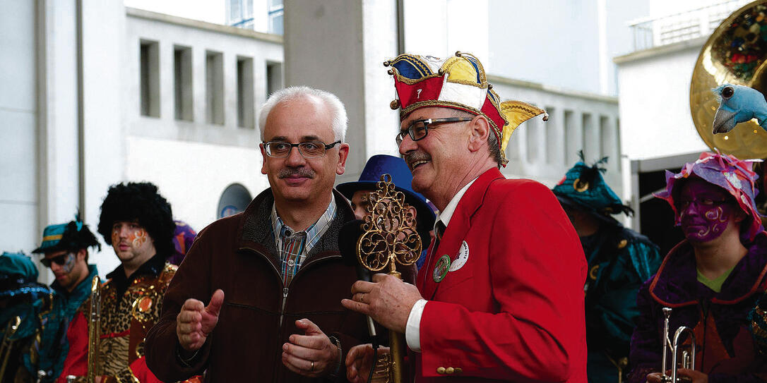Fasnachtsstart, Schlüsselübergabe, Schaan