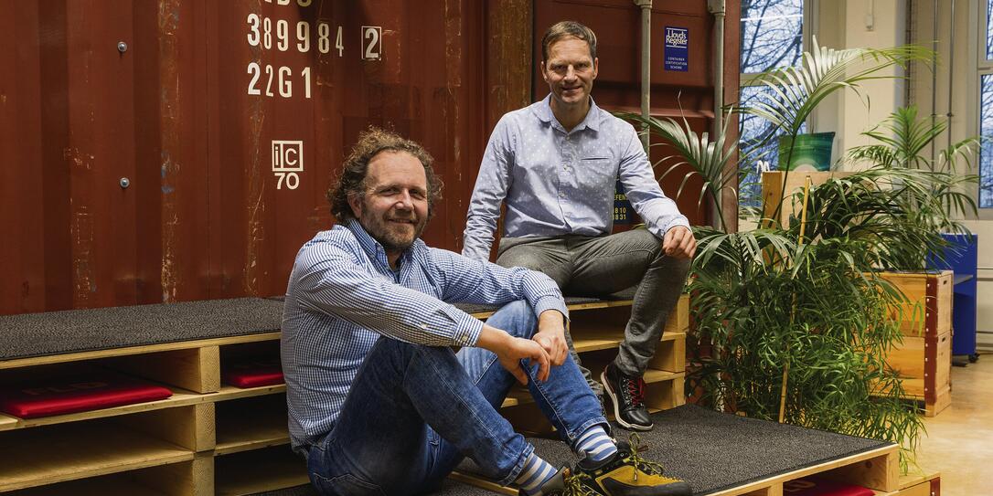 Thomas Vogt und Frank Heeb Thomas Vogt und Frank Heeb