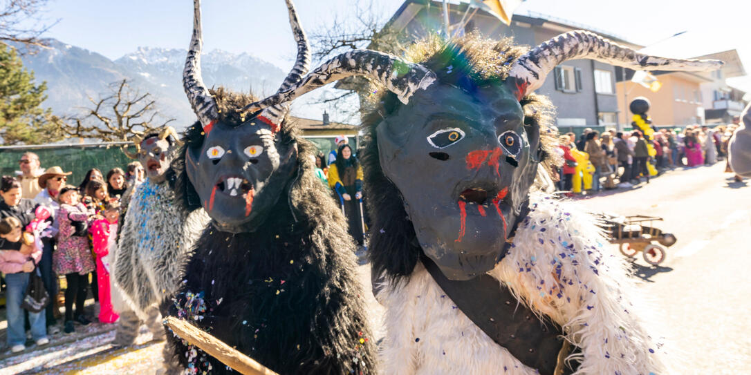 Fasnachtsumzug in Mauren