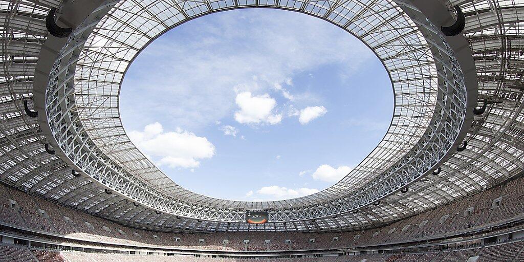 Das Luschniki-Stadion steht im Zentrum der WM in Russland