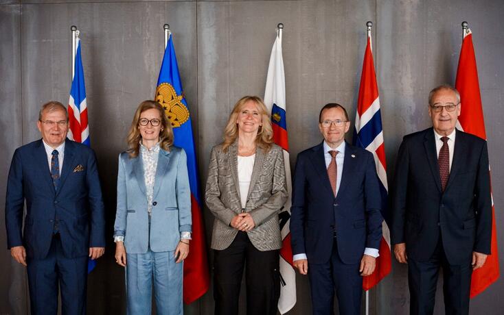 Der EFTA-Rat in Reykjav&iacute;k i