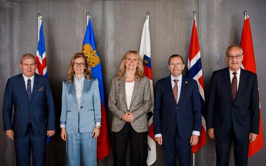 Der EFTA-Rat in Reykjav&iacute;k i