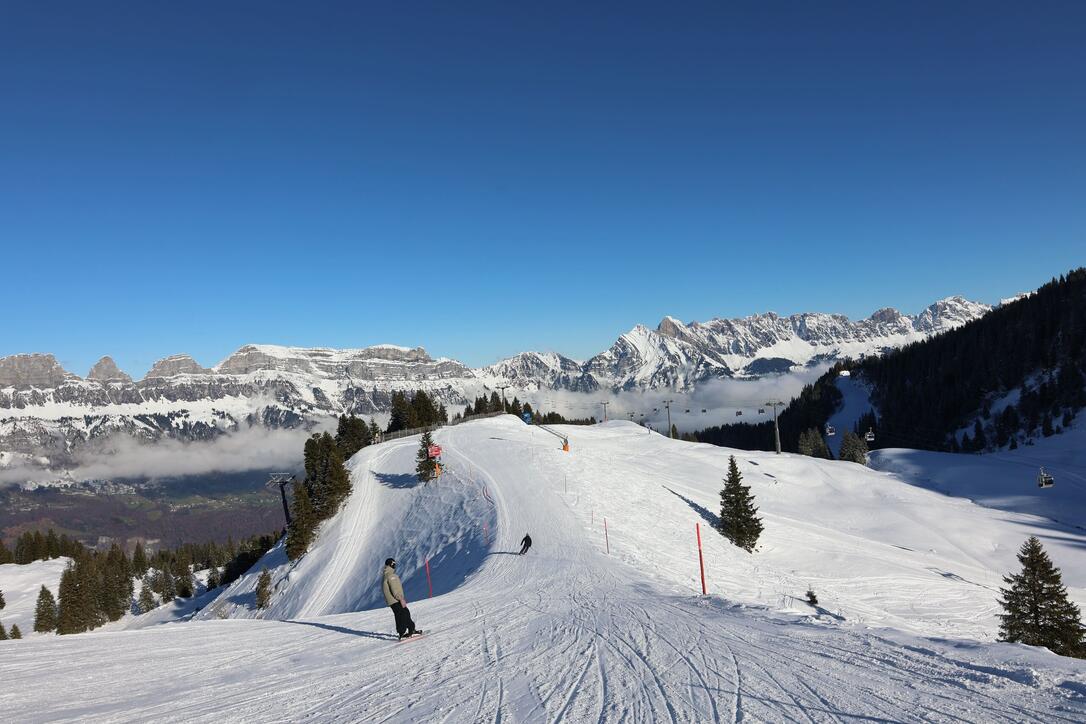 Skigebiet Flumserberg