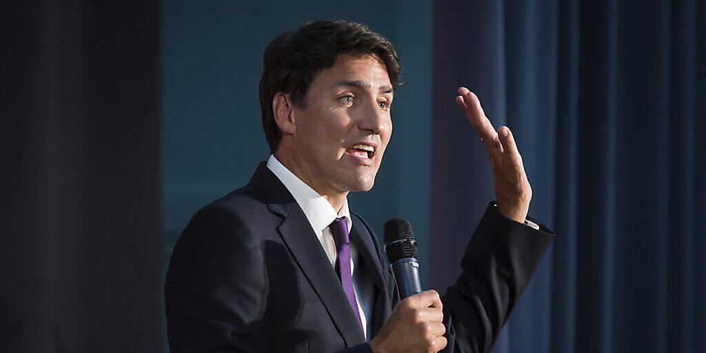 "Was im vergangenen Jahr passiert ist, nicht hätte geschehen dürfen": Kanadas Premierminister Justin Trudeau. (Archivbild)
