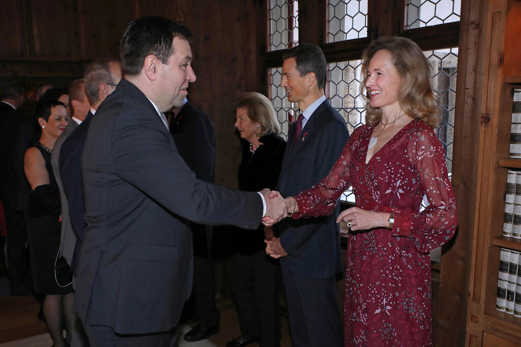 Neujahrsempfang 2019 der Fürstlichen Familie auf Schloss Vaduz Neujahrsempfang 2019 der Fürstlichen Familie auf Schloss Vaduz