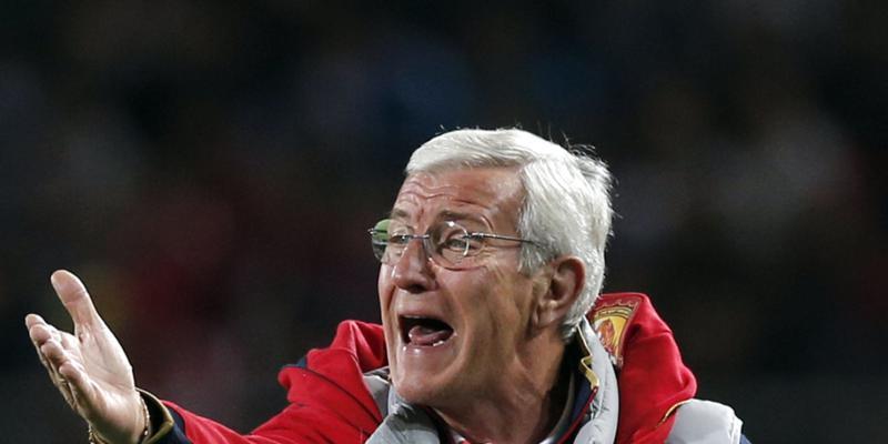 Der frühere italienische Nationaltrainer Marcello Lippi war bis zum Februar 2015 beim chinesischen Klub Guangzhou Evergrande tätig