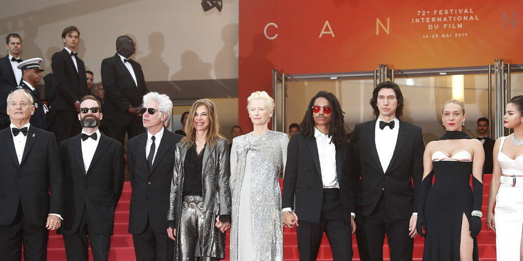 Cast und Crew von "The Dead Don't Die" am Dienstagabend bei der Eröffnung des 72. Filmfestival Cannes.