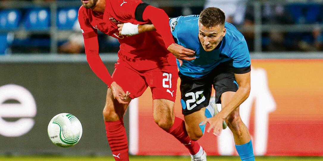 Liechtenstein Fussball Gruppenphase UEFA Europa Conference League 2022/23 FC Vaduz - Apollon Limassol FC Liechtenstein Fussball Gruppenphase UEFA Europa Conference League 2022/23 FC Vaduz - Apollon Limassol FC