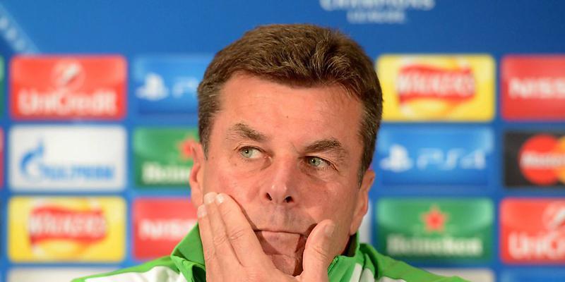 Nachdenklicher Dieter Hecking Nachdenklicher Dieter Hecking