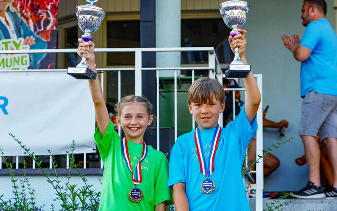 Liechtenstein Schaan Sportanlage Rheinwiese Schaaner Faescht