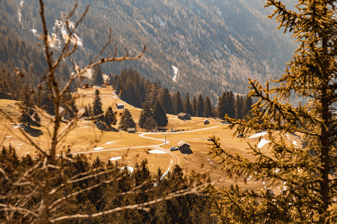 Wanderung Gaflei - Silum - altes Tunnel