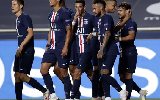 Die Spieler von Paris Saint-Germain mussten ihre Tore in dem einseitigen Match nicht überschwänglich feiern