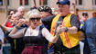 Schottische Fans in Vaduz (09.06.2025)