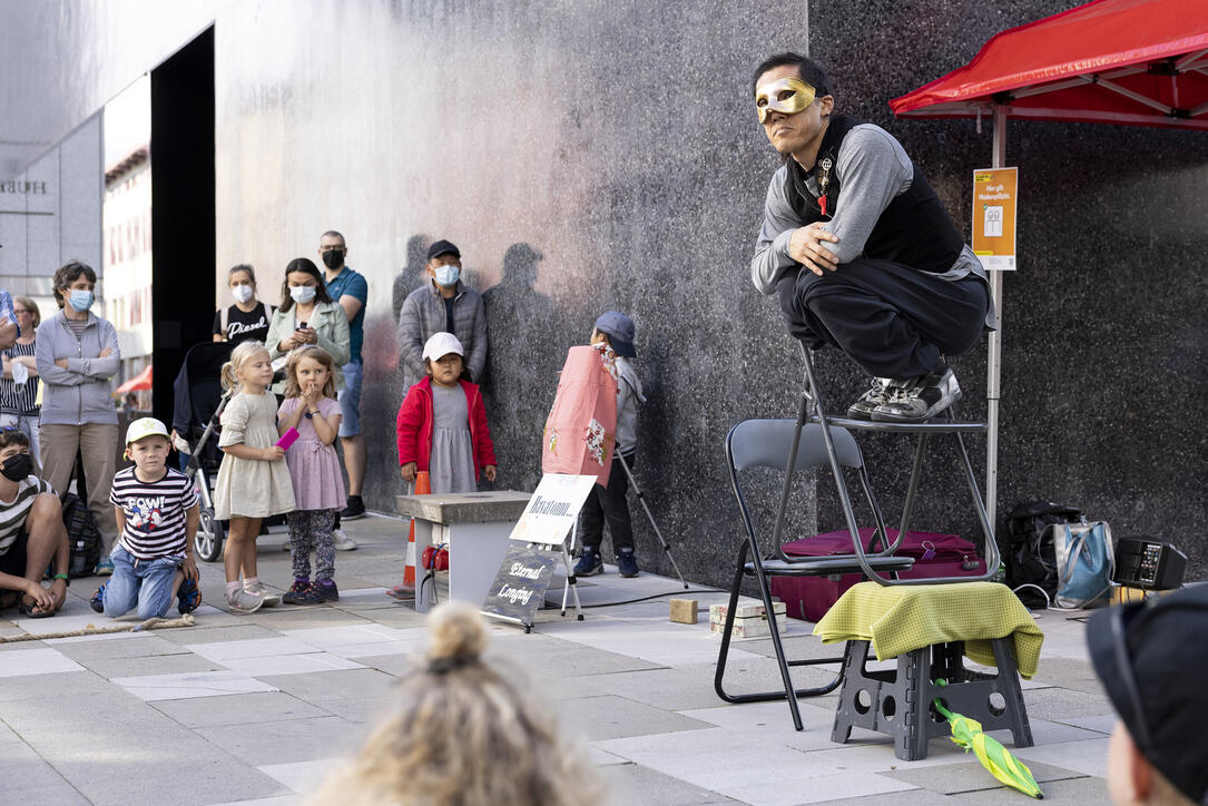 5. Buskers in Vaduz