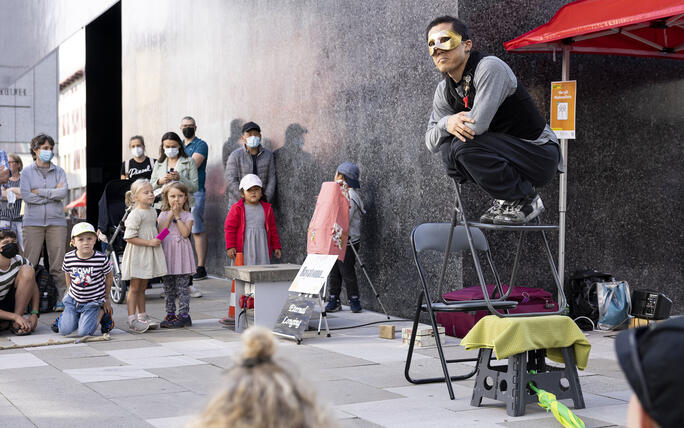 5. Buskers in Vaduz