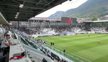 Das neue Stadion in Lugano - die AIL-Arena