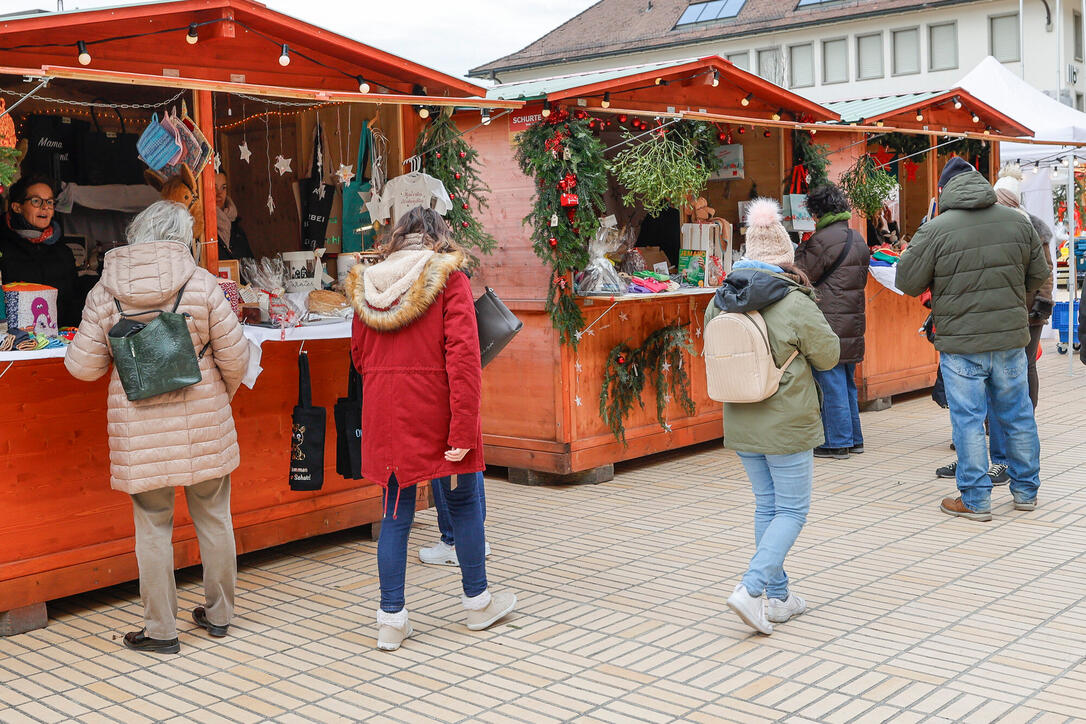 Weihnachtsmarkt, Vaduz, Liechtenstein.