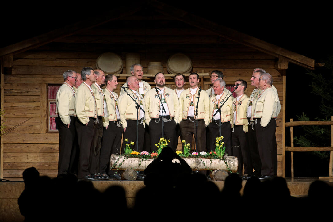 Jodlerunterhaltung Jodlerklub Bergfinkli in Grabs