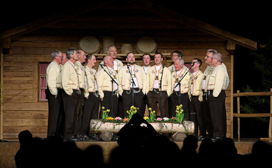 Jodlerunterhaltung Jodlerklub Bergfinkli in Grabs