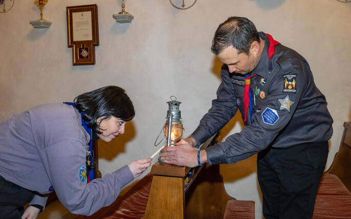 Friedenslicht 2025 in Liechtenstein (17.12.2025)