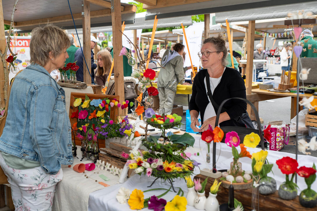 Wartauer Fr&uuml;hlingsmarkt in Azmoos
