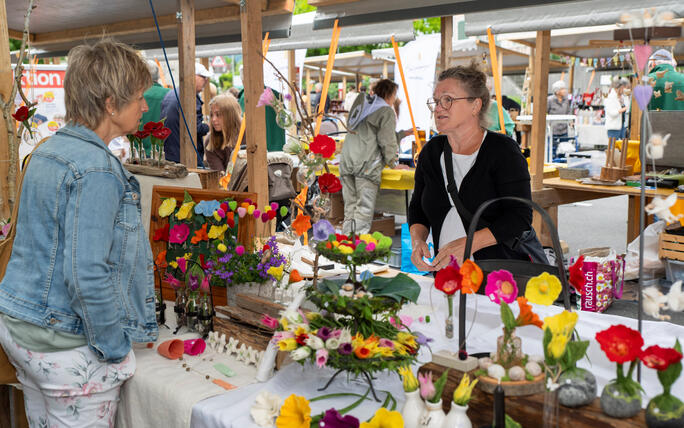 Wartauer Fr&uuml;hlingsmarkt in Azmoos
