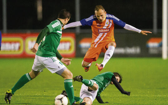 Agim Zeciri erzielte gegen den FC Appenzell zwei Tore.