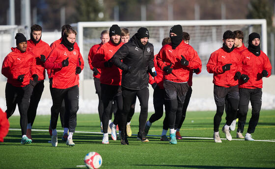 Trainingsstart FC Vaduz (06.01.2025)