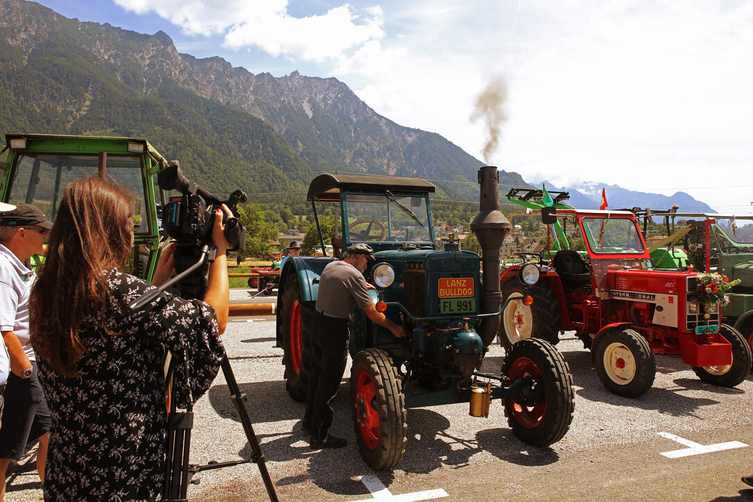 Oldtimer Traktorentreffen in Schaan,