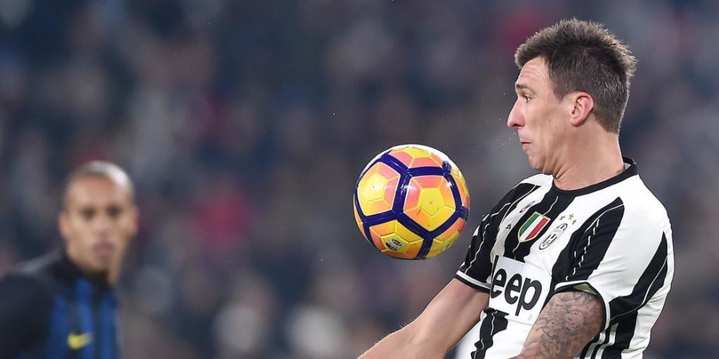 Mario Mandzukic schoss das wegweisende Führungstor für Juventus in Crotone (Archivbild)
