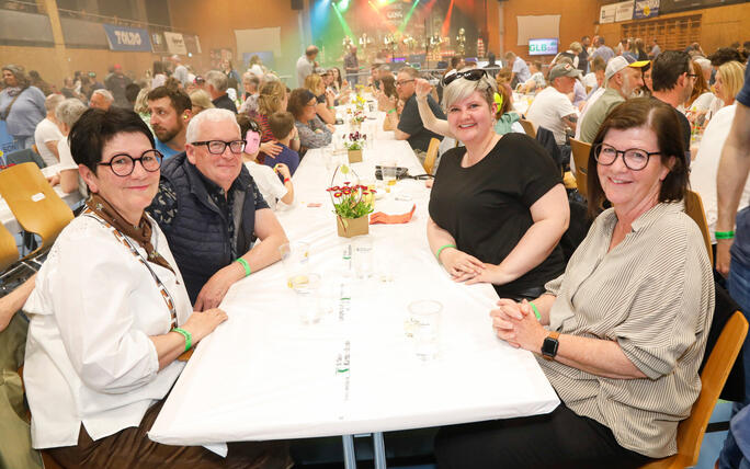 Fr&uuml;hlingsfest in Grabs, St. Gallen, Schweiz