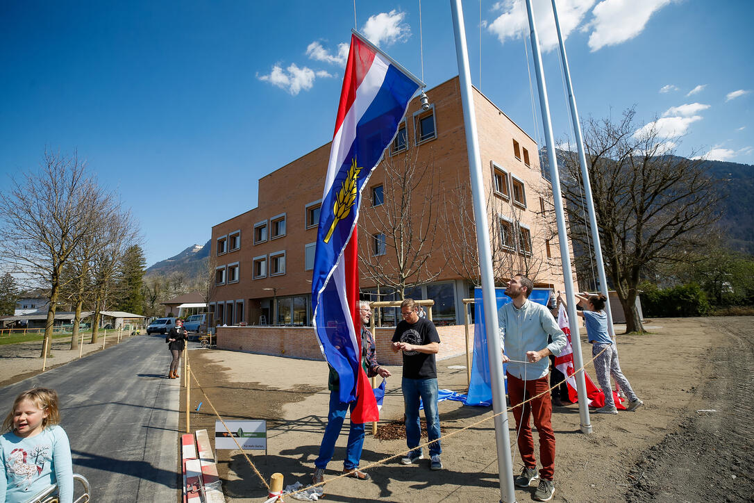 Liechtenstein Schaan Vaduz Neueroeffnung Jugendherberge
