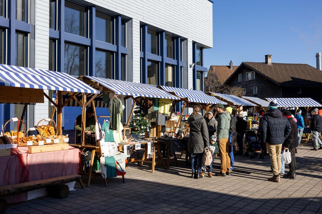 Chlaus-Markt in Gams