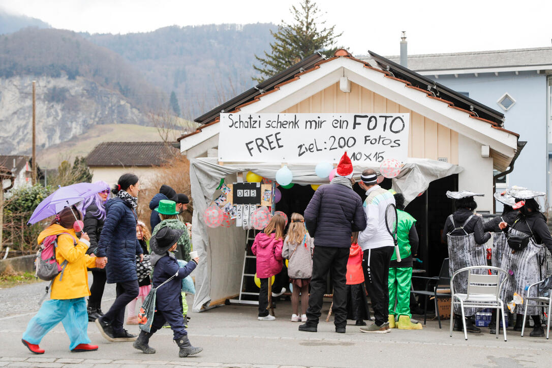 Fasnachtsumzug, Oberriet, St. Gallen, SG, Schweiz