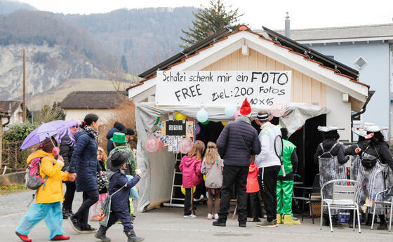 Fasnachtsumzug, Oberriet, St. Gallen, SG, Schweiz