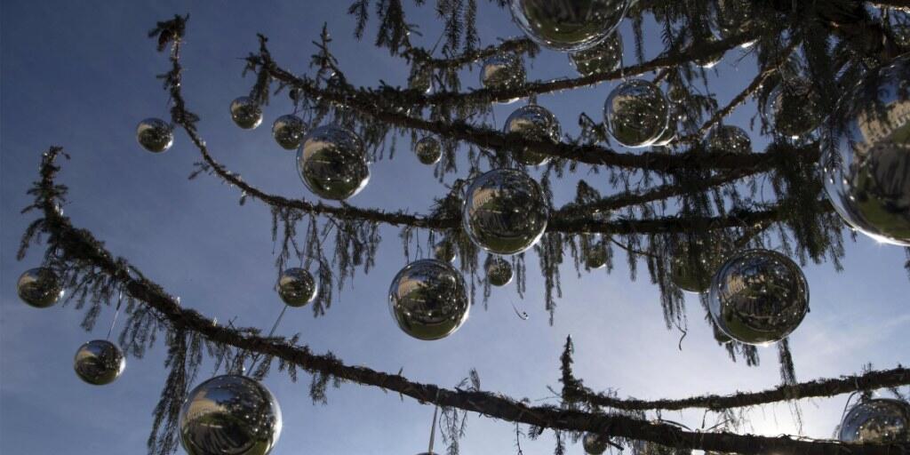 Weihnachtsbaum in Rom - während der Festtage verschärft die Stadt ihre Sicherheitsmassnahmen. (Archiv)