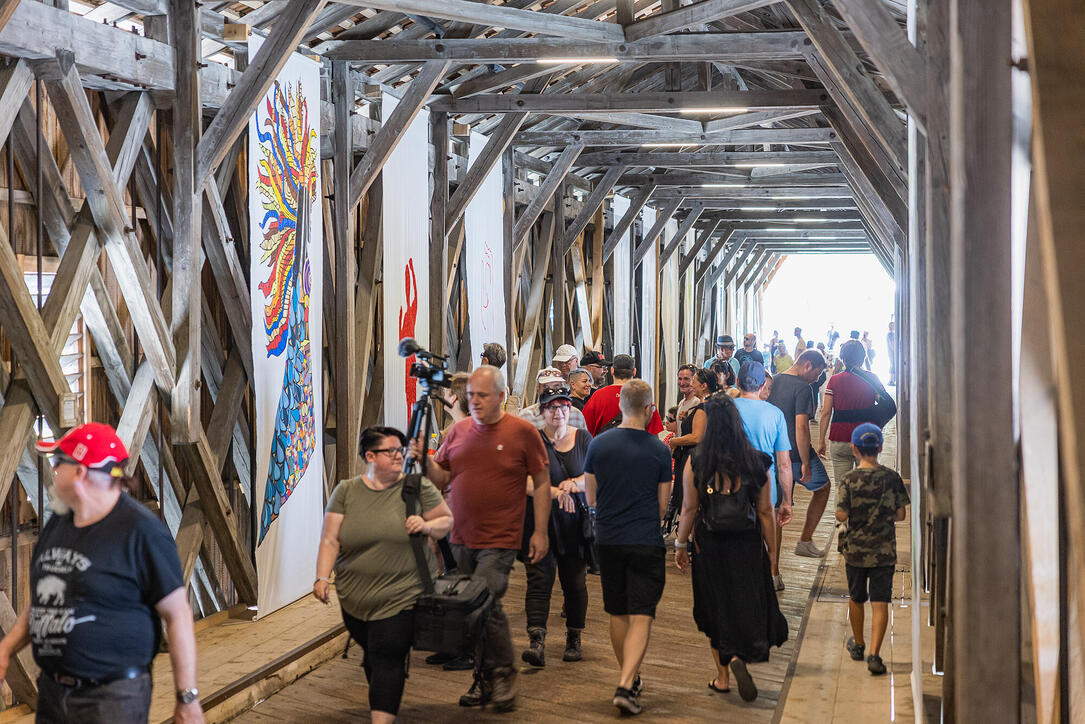 150 Jahre Holzbrücke Vaduz - Sevelen
