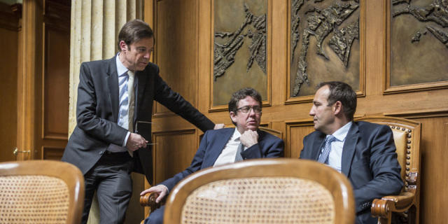 SVP-Nationalrat Mörgeli (links) kritisiert das Vorhaben