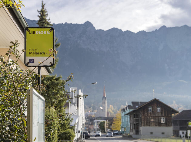 Haltestelle Malarsch, Schaan Haltestelle Malarsch, Schaan