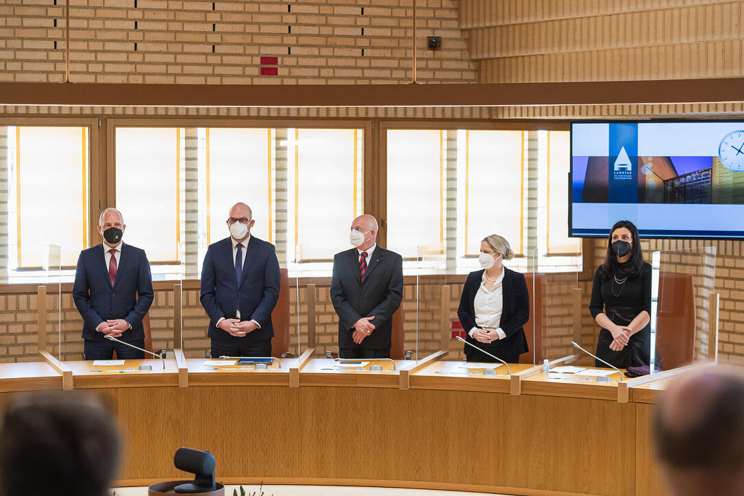 Landtagseröffnung 2021 in Vaduz
