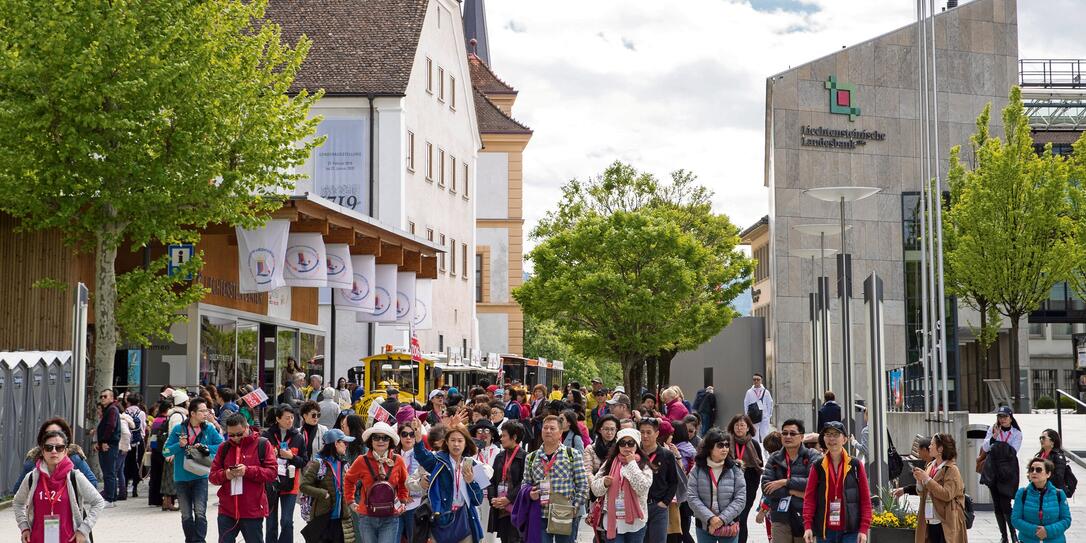 Touristen, Vaduz