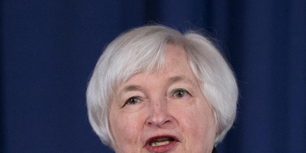 Lässt noch offen, ob die Zinswende bereits Mitte Monat erfolgen wird: US-Notenbankchefin Janet Yellen. (Archiv)