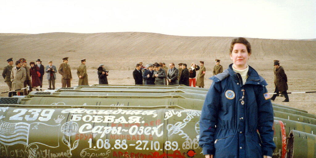 Die frühere US-Diplomatin Eileen Malloy überwachte 1990 in Kasachstan die Vernichtung von Raketen aus Sowjetischer Ära unter dem INF-Vertrag. (Archivbild)