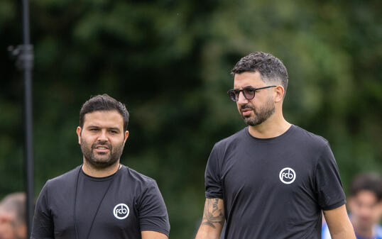 Das Trainerduo Aydin Demirci (l.) und Gerardo Clemente will an die jüngsten Erfolge aknüpfen.