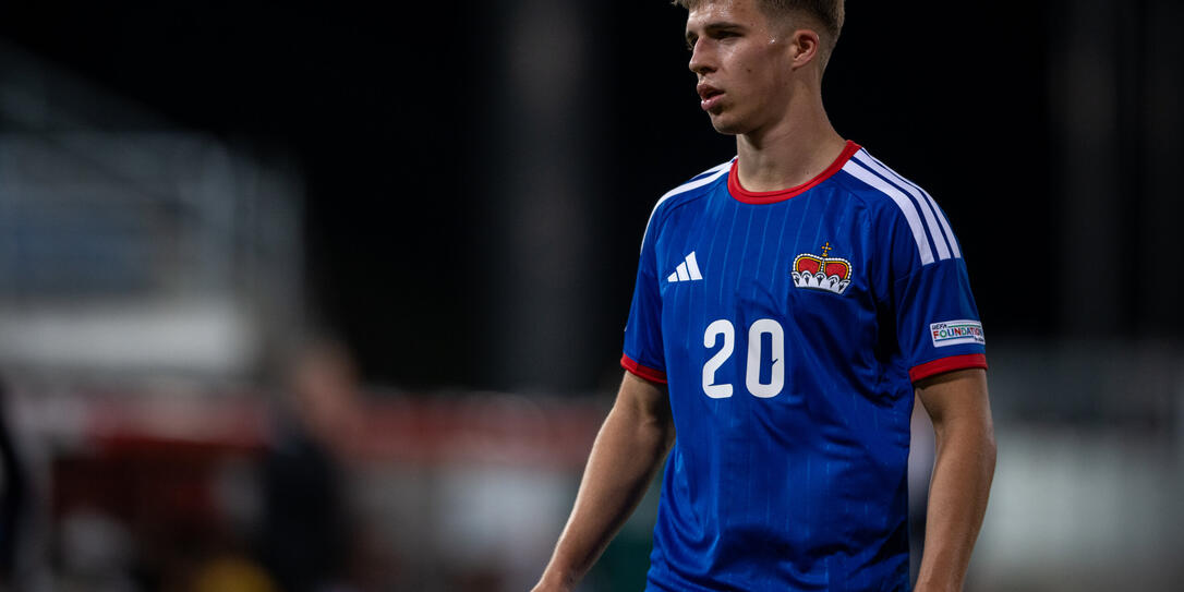 Alessio Hasler im Spiel gegen Litauen