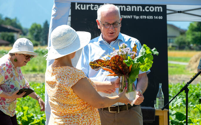 Jubiläumsfest 10-Jahre-Gartenkooperative, in Schaan