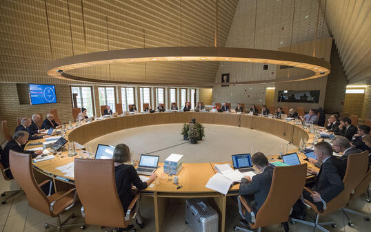 Liechtensteiner Landtag in Vaduz