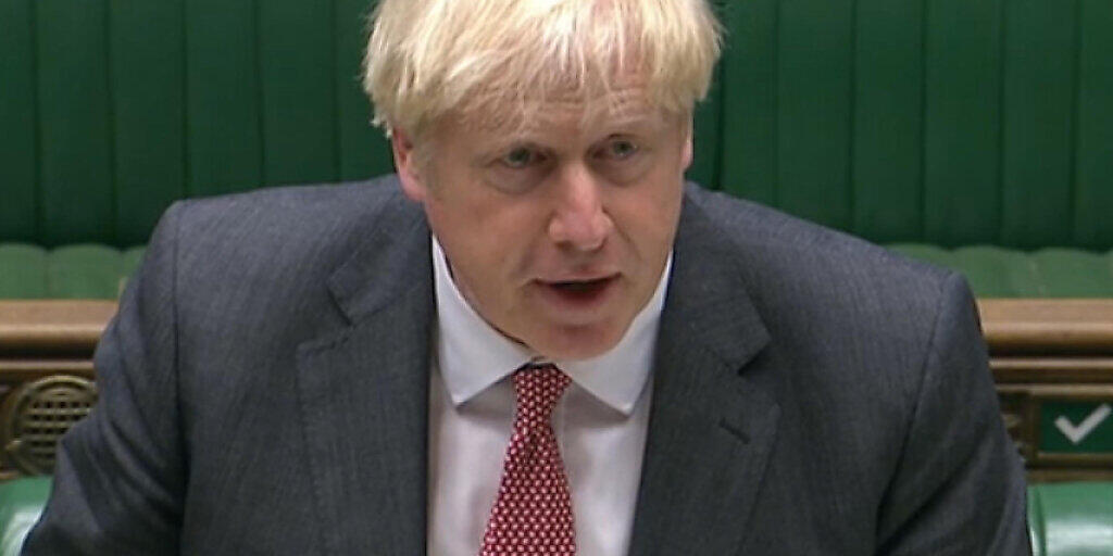 HANDOUT - Boris Johnson, Premierminister von Großbritannien, will mit dem sogenannten Binnenmarktgesetz den gültigen Deal zum EU-Austritt in Teilen aushebeln. Foto: -/House Of Commons/PA Wire/dpa - ACHTUNG: Nur zur redaktionellen Verwendung und nur mit vollständiger Nennung des vorstehenden Credits
