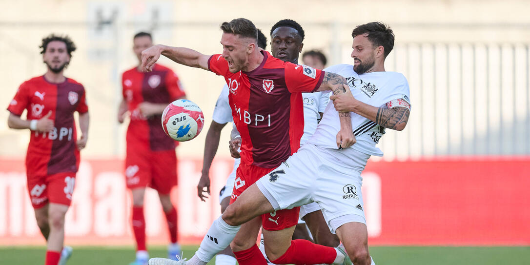 Marcel Monsberger rettete dem FC Vaduz mit seinem Treffer zum 2:2 einen Punkt.