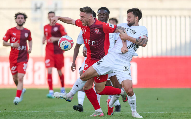 Marcel Monsberger rettete dem FC Vaduz mit seinem Treffer zum 2:2 einen Punkt.